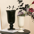Axyaa Tall Bell Ceramic Vase Desktop Ornament Living Room Dining Table Flower Arrangement