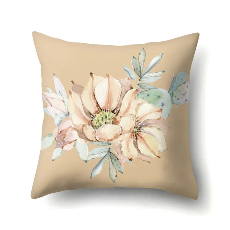 Axyaa Nordic Pineapple Cushion Cover - Geometric Throw Pillow for Sofa