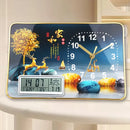 Axyaa Perpetual Calendar Desktop Clock Silent Home Office Ornament