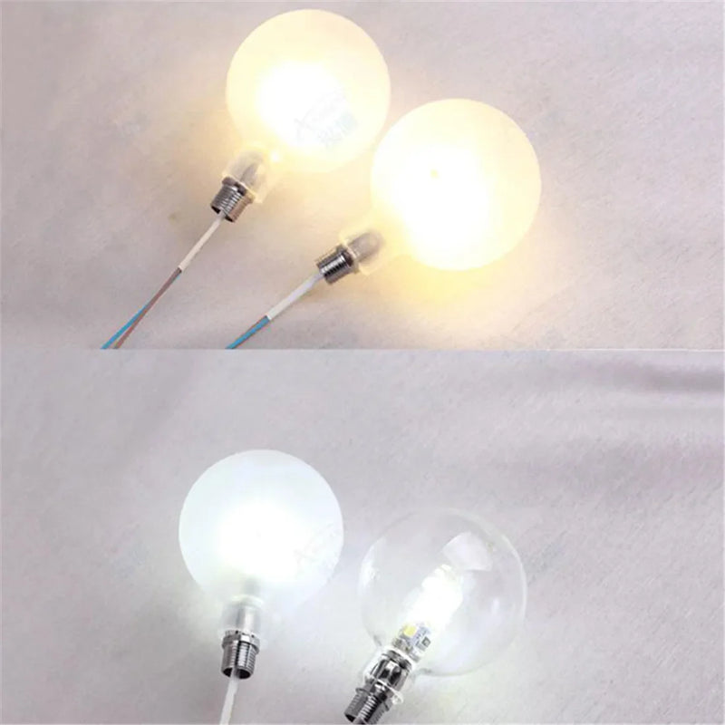 Axyaa Glass Lampshade 1.1cm for G4 Socket Holder Replacement