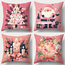 Axyaa Christmas Pillowcase: Cozy Living Room Decor for Sofa, Couch, Bed