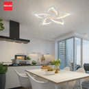 Axyaa Modern Flower Ceiling Chandelier with Remote Control