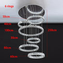 Axyaa LED Pendant Chandeliers for Staircase and Living Room Decor