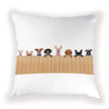 Cute Dog Cat Pillow Cover 45X45CM for Home Decor - Axyaa Brand