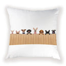 Cute Dog Cat Pillow Cover 45X45CM for Home Decor - Axyaa Brand