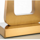 Axyaa Metal Luxe Bedside Lamp: Designer Living Room Decor