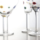 Axyaa Polka Kaleidoscope Handmade Glass Drinkware Collection