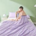 Axyaa Silk Watermelon Antibacterial Summer Quilt - Double Air Conditioner Quilt