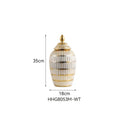 Ceramic Vase for Dried Flowers and Hydroponics by Axyaa