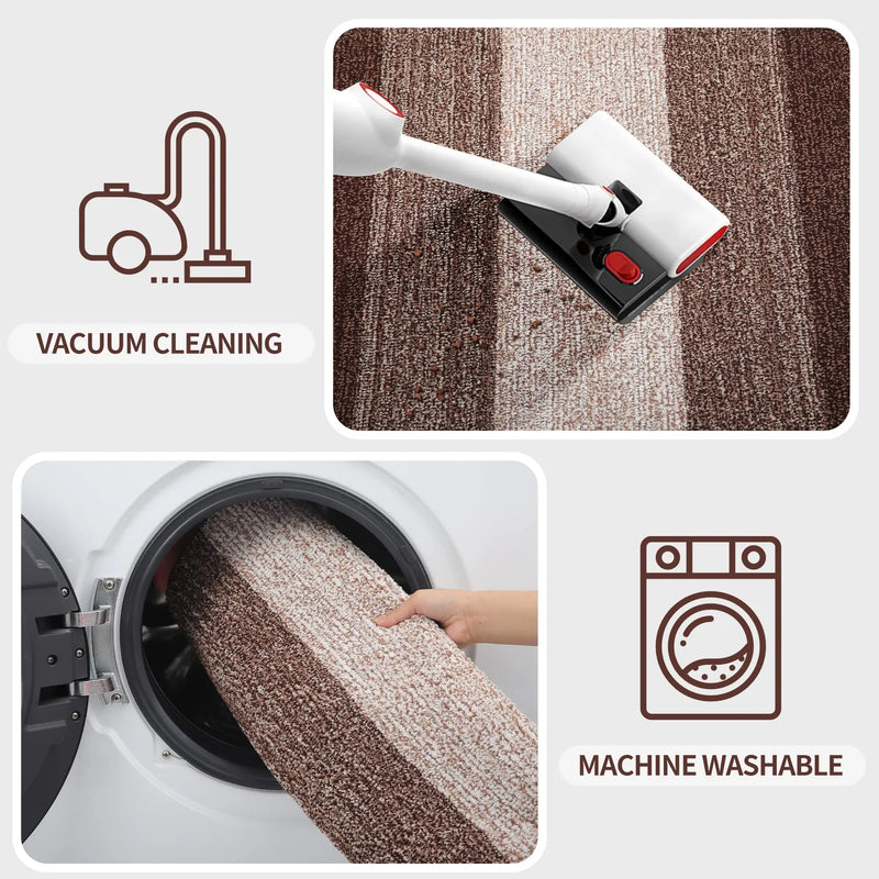 Axyaa Low Profile Mat - Indoor Non-Slip Welcome Doormat with Super Absorbency