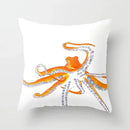 Axyaa Psychedelic Octopus Print Pillowcase - Home Decor