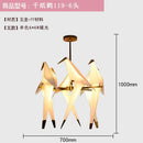 Axyaa Bird-themed LED Chandelier for Restaurant Living Room, Pendant Lamp, Floor & Desk Light