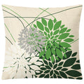 Axyaa Hydrangea Dandelion Cushion Cover: Home Car Sofa Decor Pillow Case