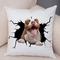 Axyaa Cute Dog Print Pillow Case for Home Decor and Comfort