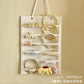 Axyaa Hair Bows & Jewelry Organizer Wall Hanging - Space Saving Accessory Holder