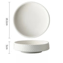 Axyaa Ceramic Steamed Egg Noodle Bowl, Japanese Tableware for High Sense Dining