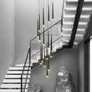 Axyaa Modern Chandeliers - Stylish Indoor Lighting Fixtures for Living Room & Stairway