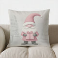 Axyaa Merry Christmas Snowflake Tree Pillow Cover for Sofa, Bedroom, Car