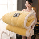 Axyaa Winter Velvet Blanket | Cozy & Weighted | Single/Double Bed Size