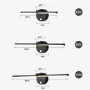 Axyaa Rotating Indoor LED Wall Lamp for Home, Bedroom, Bedside, Mirror with Switch