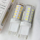 Axyaa LED Bulbs: G4 G9 E14 85-265V Holder for Crystal Chandeliers and Lamps