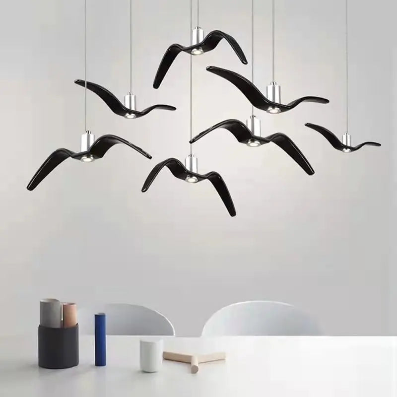 Axyaa Bird LED Pendant Chandelier for Living Room, Bedroom, Bar Lighting