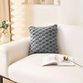 Axyaa Soft Corduroy Throw Pillow Cover for Sofa, Couch, Chair, Bed Decor