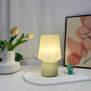 Axyaa Glass Decor Table Lamp - Bedroom & Living Room Dimmable Bedside Lighting
