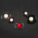 Axyaa Nordic Glass Pendant Chandelier for Bedside Coffee Shop Bar Hotel Counter