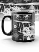Axyaa Space Shuttle Ceramic Mug - NASA Inspired Sci-Fi Design, Durable & Perfect for Space Enthusiasts