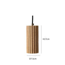 Axyaa Wood Pendant Light: Modern Room Decor Downlight for Ambiance