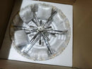 Axyaa Postmodern Crystal LED Chandelier in Silver/Gold Stainless Steel