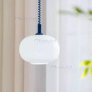 Axyaa Glass Pendant Lamp Minimalist Hanging Chandeliers Living Room Kitchen Bedroom
