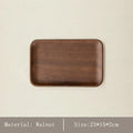 Axyaa Wooden Butterfly Plate - Rectangular Japanese Dining Tray