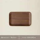 Axyaa Wooden Butterfly Plate - Rectangular Japanese Dining Tray