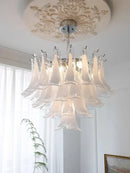 Axyaa Cloud Glass French Retro Chandelier for Elegant Spaces