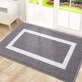 Axyaa Absorbent Bathroom Foot Mat: Non-slip Quick Drying Bath Rug