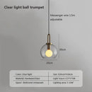Axyaa Nordic Glass Pendant Light for Home Kitchen Restaurant