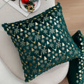 Axyaa Christmas 45x45cm Cushion Cover for Home Decor - Snowflake Deer Tree Party Pillowcase