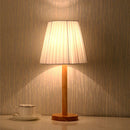Axyaa Nordic Pleated Table Lamp USB Art Atmosphere Night Light Home Decor