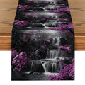 Axyaa Forest Stream Table Runner for Kitchen Dining and Holiday Room Decor
