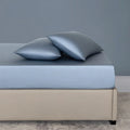 Axyaa Bamboo Fitted Sheet & Pillowcase Set, Adjustable Mattress Covers, Luxury Bedding