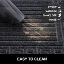 Axyaa Low Profile Entry Door Mat for Home Decor and Non-slip Protection