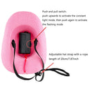 Axyaa Light Up Pet Cowboy Hat: Fun, Luminous Dog/Cat Accessory for Walks, Photos & Gifts