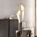 Axyaa Nordic Crane Floor Lamp: Elegant Ceiling Chandelier for Dining Room, Bedroom & Home Décor