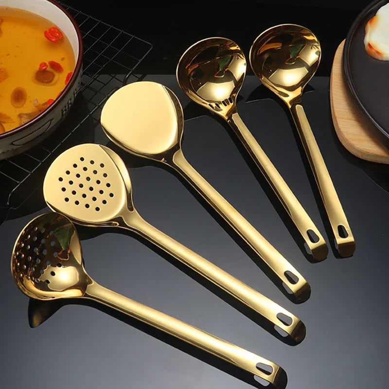 Axyaa Stainless Steel Kitchen Utensils Set