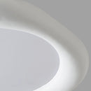 Axyaa Modern Minimalist Resin Cream Ceiling Light for Bedroom and Corridor