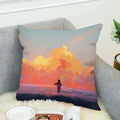 Axyaa Decorative Cushion Covers for Bed and Chair - Set of 2