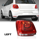 Axyaa VW POLO 6R 2009-2014 Tail Light Assembly, Left/Right Side Lamp, No Bulbs