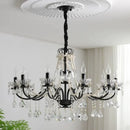 Axyaa European Crystal Chandelier Foyer Pendant Lights LED Ceiling Lamp